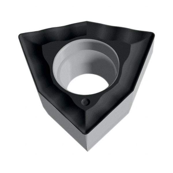 Walter - WOEX06T304 E57 Grade WKP35S Carbide Indexable Drill Insert - TiCN/Al2O3/TiN Finish, Trigon, 10mm Inscribed Circle - Eagle Tool & Supply