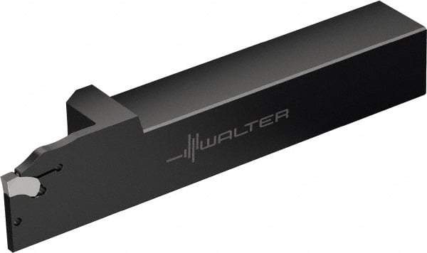 Walter - External Thread, 0.866" Max Depth of Cut, 4.9" OAL, Left Hand Indexable Grooving Cutoff Toolholder - 3/4" Shank Height x 3/4" Shank Width, SX-3.. Insert Style, G2012 Toolholder Style - Eagle Tool & Supply