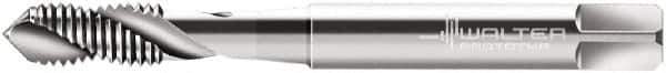 Walter-Prototyp - M3x0.50 Metric 2 Flute 6H Modified Bottoming Spiral Flute Tap - Cobalt, Bright Finish, 56mm OAL, Right Hand Flute, Right Hand Thread, Series N20516 - Exact Industrial Supply