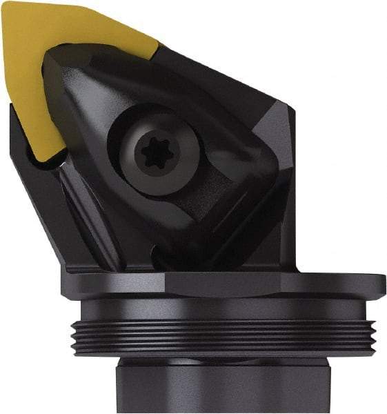 Seco - Left Hand Cut, Size GL32, WN.. 43.. Insert Compatiblity, Modular Turning & Profiling Cutting Unit Head - 22mm Ctr to Cutting Edge, 32mm Head Length, Series SteadyLine - Eagle Tool & Supply