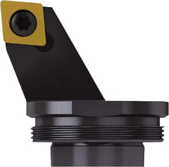 Seco - Right Hand Cut, Size GL32, CC.. 43.. Insert Compatiblity, Modular Turning & Profiling Cutting Unit Head - 22mm Ctr to Cutting Edge, 32mm Head Length, Series SteadyLine - Eagle Tool & Supply