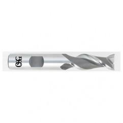 1 Dia. x 4-1/2 Overall Length 2-Flute Square End HSS-CO SE End Mill-Round Shank-Center Cutting-Uncoated - Eagle Tool & Supply