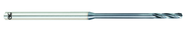 1.3mm Dia. - 62mm OAL-EXO-Carbide-Extra Long High Performance - Eagle Tool & Supply