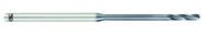 1.0mm Dia. - 62mm OAL-EXO-Carbide-Extra Long High Performance - Eagle Tool & Supply
