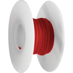 OK Industries - 30 AWG, 1 Strand, 304 m OAL, Copper Hook Up Wire - Red Kynar Jacket - Eagle Tool & Supply