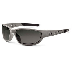Kvasir Smoke Lens Matte Gray Safety Glasses - Eagle Tool & Supply