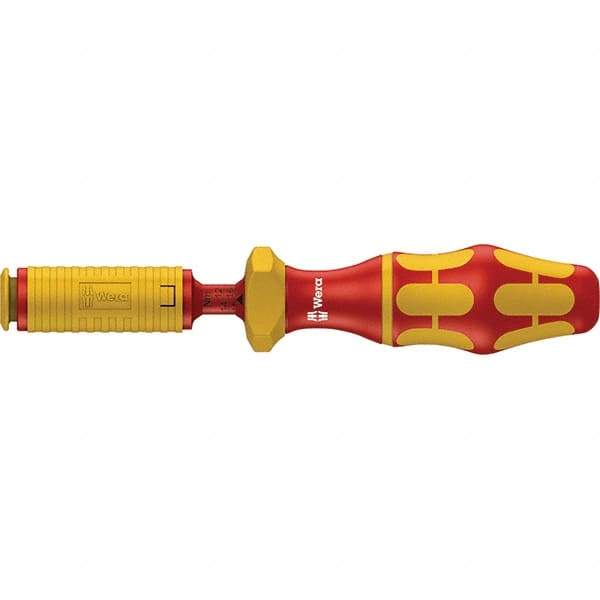 Wera - 1 Piece, 1.2 to 3 N/m, Ergo Cushion Grip Driver Adjustable Torque Limiting Screwdriver - 9mm Drive - Eagle Tool & Supply