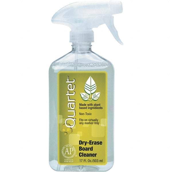 Quartet - 17 oz Spray Bottle White Board & Dry Erase Board Cleaner - For Use with Dry Erase Marker Boards - Eagle Tool & Supply