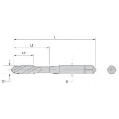 19935 M8X1.25 HS G D5 3F PLUG FS TAP - Eagle Tool & Supply