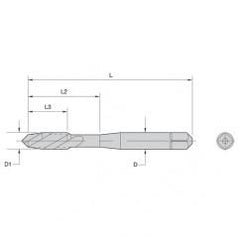 19935 M8X1.25 HS G D5 3F PLUG FS TAP - Eagle Tool & Supply