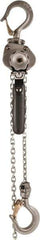 Jet - 550 Lb Lifting Capacity, 15' Lift Height, Lever Hoist - Made from Chain - Eagle Tool & Supply
