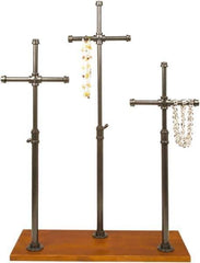 ECONOCO - Gray Accessory Display Rack Merchandiser - 20" Wide x 27" High x 8" Deep - Eagle Tool & Supply