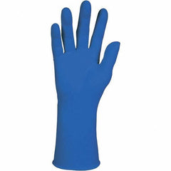 KleenGuard - Size 2XL, 12" Long, 12 mil Thick, Supported, Neoprene/Nitrile Chemical Resistant Gloves - Textured Finish, Straight Cuff, Blue - Eagle Tool & Supply