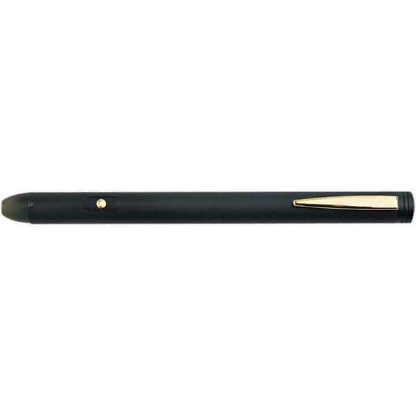 Quartet - Metal Pen Size Laser Pointer - Black, 2 AAA Batteries Included - Eagle Tool & Supply