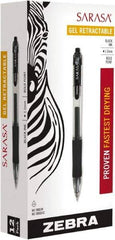 Zebra - Conical Roller Ball Pen - Black - Eagle Tool & Supply