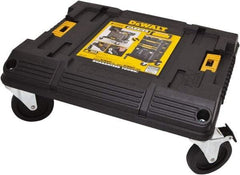 DeWALT - 220 Lb Capacity Steel Dolly - 18.92" Long x 17" Wide x 7" High, 0.39" Wheels - Eagle Tool & Supply
