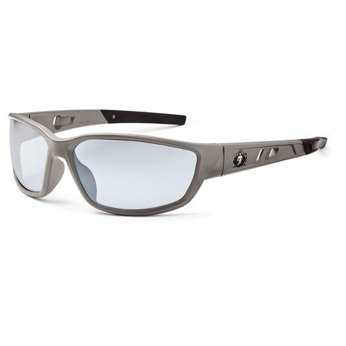 Kvasir In/Outdoor Lens Matte Gray Safety Glasses - Eagle Tool & Supply