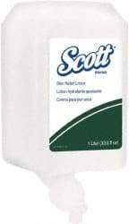 Scott - 1,000 mL Moisturizing Lotion - Comes in Dispenser Refill, Fresh Scent - Eagle Tool & Supply