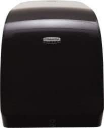 Kimberly-Clark Professional - Manual, Plastic Paper Towel Dispenser - 1 Roll with Stub 7-1/2", Black - Eagle Tool & Supply