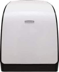 Kimberly-Clark Professional - Manual, Plastic Paper Towel Dispenser - 1 Roll with Stub 7-1/2", White - Eagle Tool & Supply