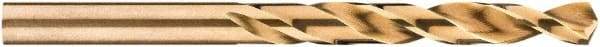 DeWALT - 12.7mm 135° Cobalt Jobber Drill - None Finish, Right Hand Cut, Spiral Flute, Straight Shank, 152.4mm OAL, Split Point - Eagle Tool & Supply