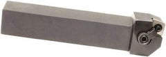 Sumitomo - MCRN, Right Hand Cut, 15° Lead Angle, 3/4" Shank Height x 3/4" Shank Width, Positive Rake Indexable Turning Toolholder - 4-1/2" OAL, CNMG 432 Insert Compatibility, Series Multi-Option - Eagle Tool & Supply