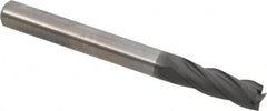 YG-1 - 1/4", 3/4" LOC, 1/4" Shank Diam, 2-1/2" OAL, 4 Flute, Solid Carbide Square End Mill - Eagle Tool & Supply