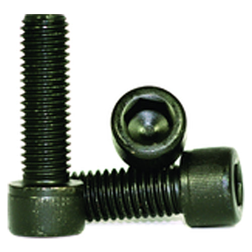 M5-0.80 × 10 mm - Black Finish Heat Treated Alloy Steel - Cap Screws - Socket Head - Eagle Tool & Supply