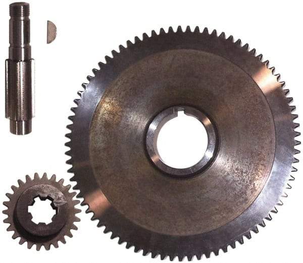 Bridgeport - Spindle Bull Gear Assembly - Step Pulley Top Housing, 1 HP B Series Mills - Eagle Tool & Supply