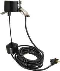 Little Giant Pumps - 115/230 AC Volt, Piggyback Vertical Mechanical Float Switch, Sump, Sew and Eff, Float Switch - 20 Ft. Cord Length, 1/2 HP, PVC, 13 Amperage Rating, For Use with Universal - Eagle Tool & Supply