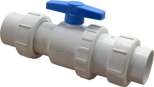 Little Giant Pumps - 2" PVC Check Valve - Inline, Union - Eagle Tool & Supply