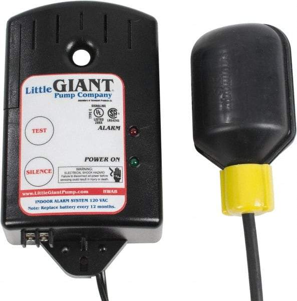 Little Giant Pumps - High-Water Alarms Voltage: 115V Material: Corrrosion-resistant plastic - Eagle Tool & Supply