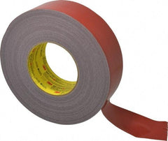 3M - 2" x 55m Red Duct Tape - 12.1 mil, Rubber Adhesive, Polyethylene Film Backing, 36 Lb/ln Tensile Strength, 200°F Max, Series 8979N - Eagle Tool & Supply