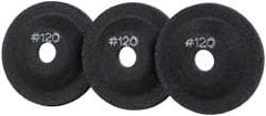 PRO-SOURCE - 120 Grit, 2" Wheel Diam, 5/32" Wheel Thickness, 3/8" Arbor Hole, Depressed Center Wheel - Aluminum Oxide - Eagle Tool & Supply