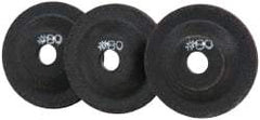 PRO-SOURCE - 80 Grit, 2" Wheel Diam, 5/32" Wheel Thickness, 3/8" Arbor Hole, Depressed Center Wheel - Aluminum Oxide - Eagle Tool & Supply