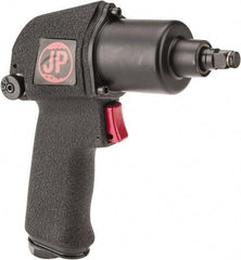 PRO-SOURCE - 3/8" Drive, 10,000 RPM, 180 Ft/Lb Torque Impact Wrench - Pistol Grip Handle, 1,200 IPM, 2.8 CFM, 1/4" Inlet - Eagle Tool & Supply