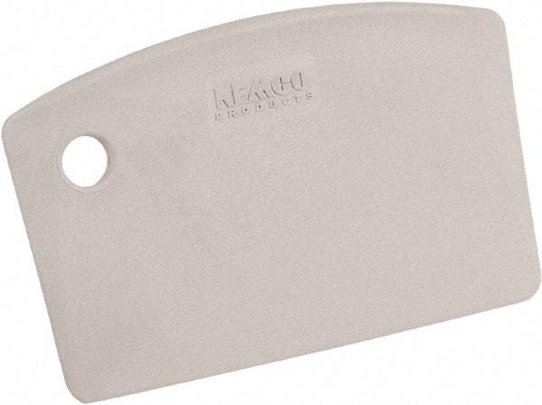 Remco - Stiff Polypropylene/Semi-Ferrous Additive Straight Scraper - 5-1/2" Blade Width - Eagle Tool & Supply