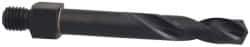 Hertel - 0.261" 135° Spiral Flute Cobalt Screw Machine Drill Bit - Oxide Finish, 5/16" Flute Length, 5/16" OAL, Standard Point - Eagle Tool & Supply