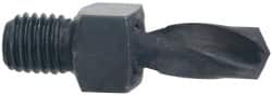 Hertel - #8 135° Spiral Flute Cobalt Screw Machine Drill Bit - Eagle Tool & Supply
