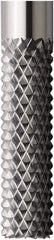 Seco - 12mm Diam, End Mill End, Solid Carbide Diamond Pattern Router Bit - Right Hand Cut, 3-15/16" OAL, Use on Composites - Eagle Tool & Supply