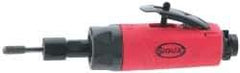 Sioux Tools - 1/4" Collet, Straight Handle, Straight Air Die Grinder - 18,000 RPM, Rear Exhaust, 23 CFM, 0.5 hp, 6.21 bar, 1/4 NPT - Eagle Tool & Supply