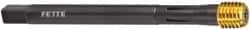 LMT - 0.4724 Inch Shank Diameter, 0.354 Inch Square, 4.331 Inch Overall Length, Replaceable Tip Thread Forming Tap - 1.969 Inch Max Tapping Depth - Eagle Tool & Supply