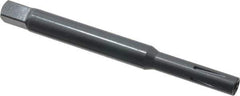 LMT - 5/16 Inch Compatible Head Diameter, 0.318 Inch Shank Diameter, 0.238 Inch Square, 3.543 Inch Overall Length, Replaceable Tip Thread Forming Tap - 1.378 Inch Max Tapping Depth - Eagle Tool & Supply