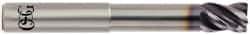 OSG - 3/4", 4 Flute, Single End, Solid Carbide, 0.03" Corner Radius End Mill - 5-1/4" OAL, 35° Helix, Right Hand Flute, 1" LOC, Right Hand Cut, 3-1/4" Extended Reach - Eagle Tool & Supply
