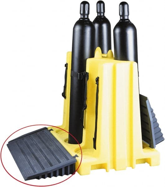 Enpac - 46" Long x 20" Wide x 6" High, Polyethylene Ramp Bottom - Eagle Tool & Supply