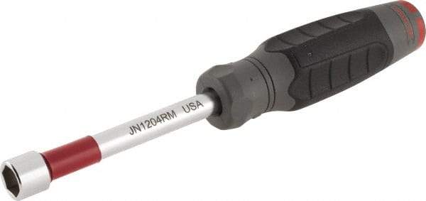 Proto - 12mm Hollow Shaft Nutdriver - Ergonomic Handle, 9-1/4" OAL - Eagle Tool & Supply