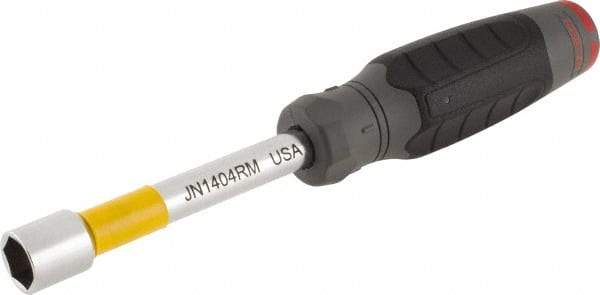 Proto - 14mm Hollow Shaft Nutdriver - Ergonomic Handle, 9-1/4" OAL - Eagle Tool & Supply