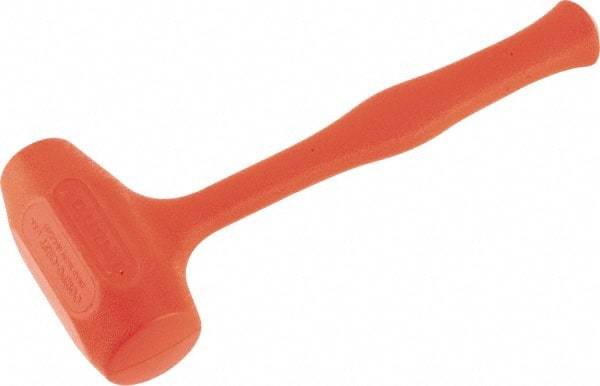 Proto - 56 oz Head 3" Face Diam Urethane Dead Blow Hammer - 12" OAL, Urethane Handle - Eagle Tool & Supply