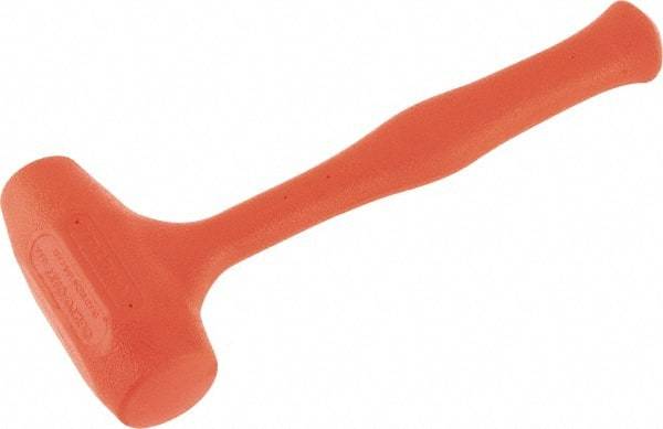 Proto - 48 oz Head 2-1/2" Face Diam Urethane Dead Blow Hammer - 13.0469" OAL, Urethane Handle - Eagle Tool & Supply