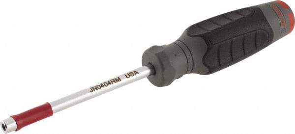 Proto - 4mm Hollow Shaft Nutdriver - Ergonomic Handle, 8-1/4" OAL - Eagle Tool & Supply